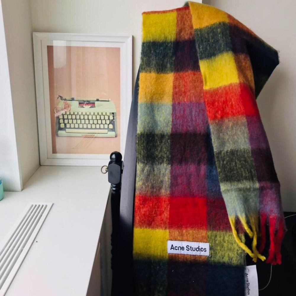 Acne Studios Vally scarf - alpaca and mohair